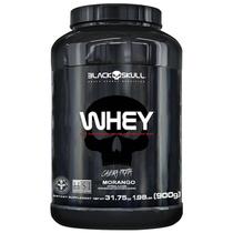 Whey protein 900 g - black skull (morango)