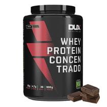 Whey Protein 900g Concentrado 20g De Proteína Por Dose Chocolate Dux