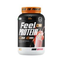 Whey Protein 900g Feel High Protein Stevia Morango Feel Good Whey Protein 900g Feel High Protein Stevia Morango Feel Good