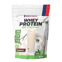 Whey Protein All Natural - 900g Refil Baunilha - NewNutrition Whey Protein All Natural - 900g Refil Baunilha - NewNutrition