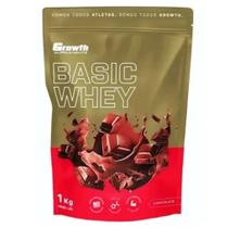 Whey Protein Basic 1kg Growth Supplements - Chocolate