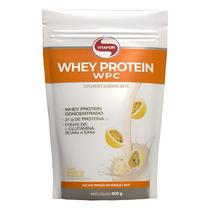 Whey Protein Baunilha Concentrado Refil 900g Vitafor