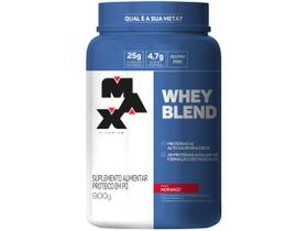 Whey Protein Blend Max Titanium 900g Morango - Morango - Max Titanium