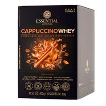 Whey Protein Cappuccino Essential Nutrition 14 Sachês de 30g