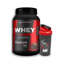 Whey Protein Chocolate 900G + Coqueteleira Whey Protein Chocolate 900G + Coqueteleira