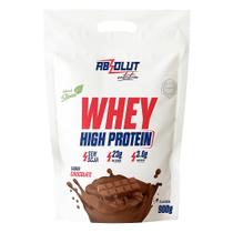 Whey Protein Chocolate 900g High Protein Refil - ABSOLUT