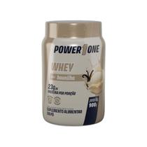 Whey Protein Concentrado 100% - 900g Baunilha - Power1One Whey Protein Concentrado 100% - 900g Baunilha - Power1One
