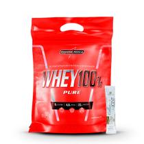 Whey Protein Concentrado 100 Pure 900g - Integralmedica + Sachê Collagen 2 Joint Essential