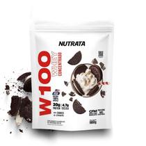 Whey Protein Concentrado 100% W100 900g Refil Nutrata