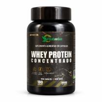 Whey Protein Concentrado 180 Cápsulas 500mg Natuvitae Whey Protein Concentrado 180 Cápsulas 500mg Natuvitae