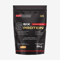 Whey Protein Concentrado 6 Six Protein 2kg - Ganho de Massa Muscular Magra e Força Muscular Bodybuilders