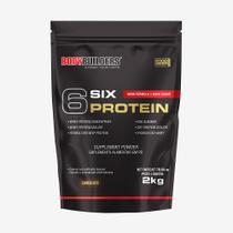 Whey Protein Concentrado 6 Six Protein 2kg - Ganho de Massa Muscular Magra e Força Muscular Bodybuilders