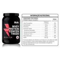 Whey protein concentrado 900g dux nutrition SABOR CHOCOLATE