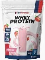 Whey Protein Concentrado 900g Morango NewNutrition