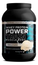 Whey Protein Concentrado 900g PowerTrain MuscleBody - Nutri Essentials Comercio