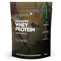 Whey Protein Concentrado Baunilha 450g - PuraVida