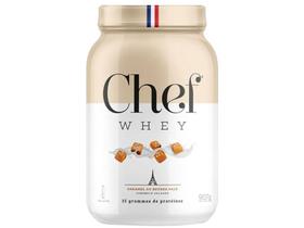 Whey Protein Concentrado Chef Whey Gourmet - Caramel Au Beurre Salé 907g sem Lactose