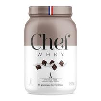 Whey Protein Concentrado Chef Whey Gourmet - Chocolat Noir 907g sem Lactose