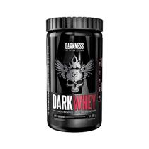 Whey Protein Concentrado Dark Whey Sabor Morango Pote 900g Darkness