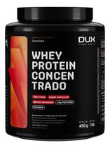 Whey Protein Concentrado DUX 450g Sabor Chocolate Sabor:Chocolate Whey Protein Concentrado DUX 450g Sabor Chocolate Sabor:Chocolate