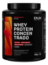 Whey Protein Concentrado DUX 450g Sabor Morango Sabor:Morango Whey Protein Concentrado DUX 450g Sabor Morango Sabor:Morango