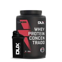 Whey Protein Concentrado Dux 900g - DUX NUTRITION + Coqueteleira Dux