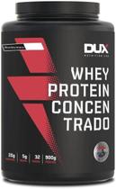 Whey Protein Concentrado DUX 900g Sabor Chocolate Branco