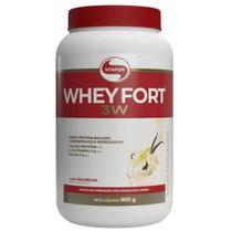 Whey Protein concentrado Fort 3w pote 900g Vitafor