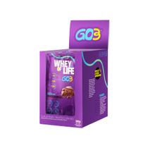 Whey protein concentrado go3 - display 10 sachês