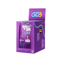 Whey protein concentrado go3 - display 10 sachês