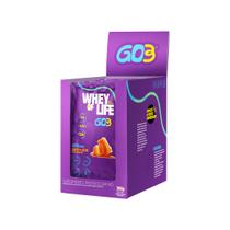 Whey protein concentrado go3 - display 10 sachês