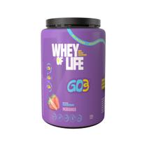 Whey protein concentrado go3 - pote 450g Whey protein concentrado go3 - pote 450g
