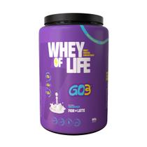 Whey protein concentrado go3 - pote 900g Whey protein concentrado go3 - pote 900g