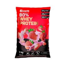 Whey Protein Concentrado Growth 80% 1000g