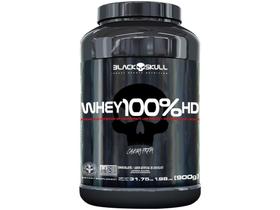 Whey Protein Concentrado Hidrolisado Isolado - Black Skull 100% HD 900g Chocolate