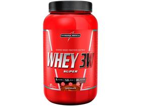 Whey Protein Concentrado Hidrolisado Isolado - Integralmédica 3W Super 907g Chocolate