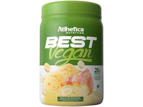 Whey Protein Concentrado Isolado Atlhetica - Nutrition Best Vegan 500g Bolo de Banana Whey Protein Concentrado Isolado Atlhetica - Nutrition Best Vegan 500g Bolo de Banana