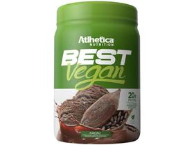 Whey Protein Concentrado Isolado Atlhetica - Nutrition Best Vegan 500g Cacau