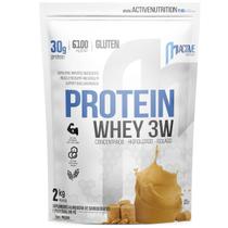 Whey Protein Concentrado Isolado Hidrolisado 3w 2kg Active - Vários Sabores - ACTIVE NUTRITION