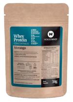 Whey Protein Concentrado Morango Sachê Housewhey 34G