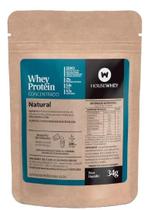 Whey Protein Concentrado Natural Sachê Housewhey 34g