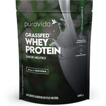 Whey Protein Concentrado Neutro 450g - PuraVida Whey Protein Concentrado Neutro 450g - PuraVida