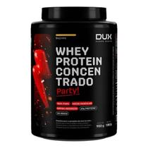 Whey Protein Concentrado Party! Pote 900g Sabor Beijinho Dux Human Health
