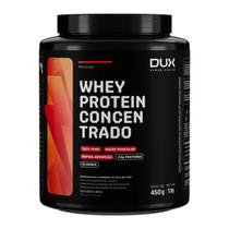 Whey Protein Concentrado Pote 450 Sabor Morango Dux Human Health