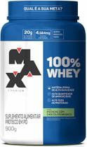 Whey Protein Concentrado Pote 900g Max Titanium Whey Protein Concentrado Pote 900g Max Titanium