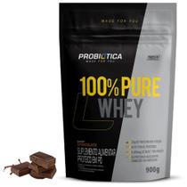 Whey Protein Concentrado Probiótica 100% Pure - Chocolate- 900g