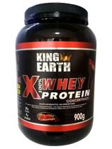 Whey Protein Concentrado S/ Chocolate 900g - King Earth - King Earth