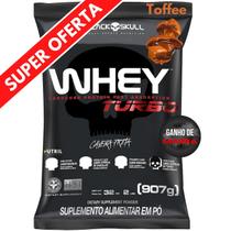 Whey Protein Concentrado TURBO Black Skull 907G - Refil
