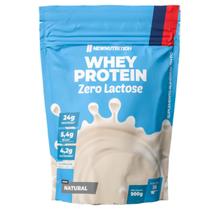 Whey Protein Concentrado Zero Lactose Natural 900g NEWNUTRITION