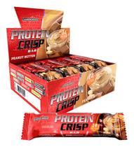 Whey Protein Crisp Bar Peanut Butter 45g 12 unidades Integralmedica